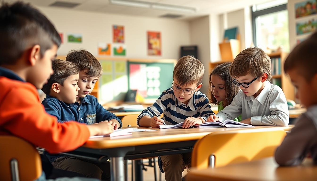 Students and educational resources in a modern learning environment