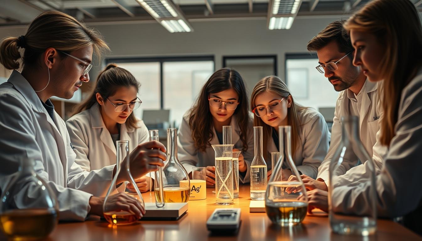 Student developing practical and academic skills